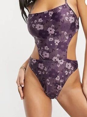 Brave soul floral bathing suit